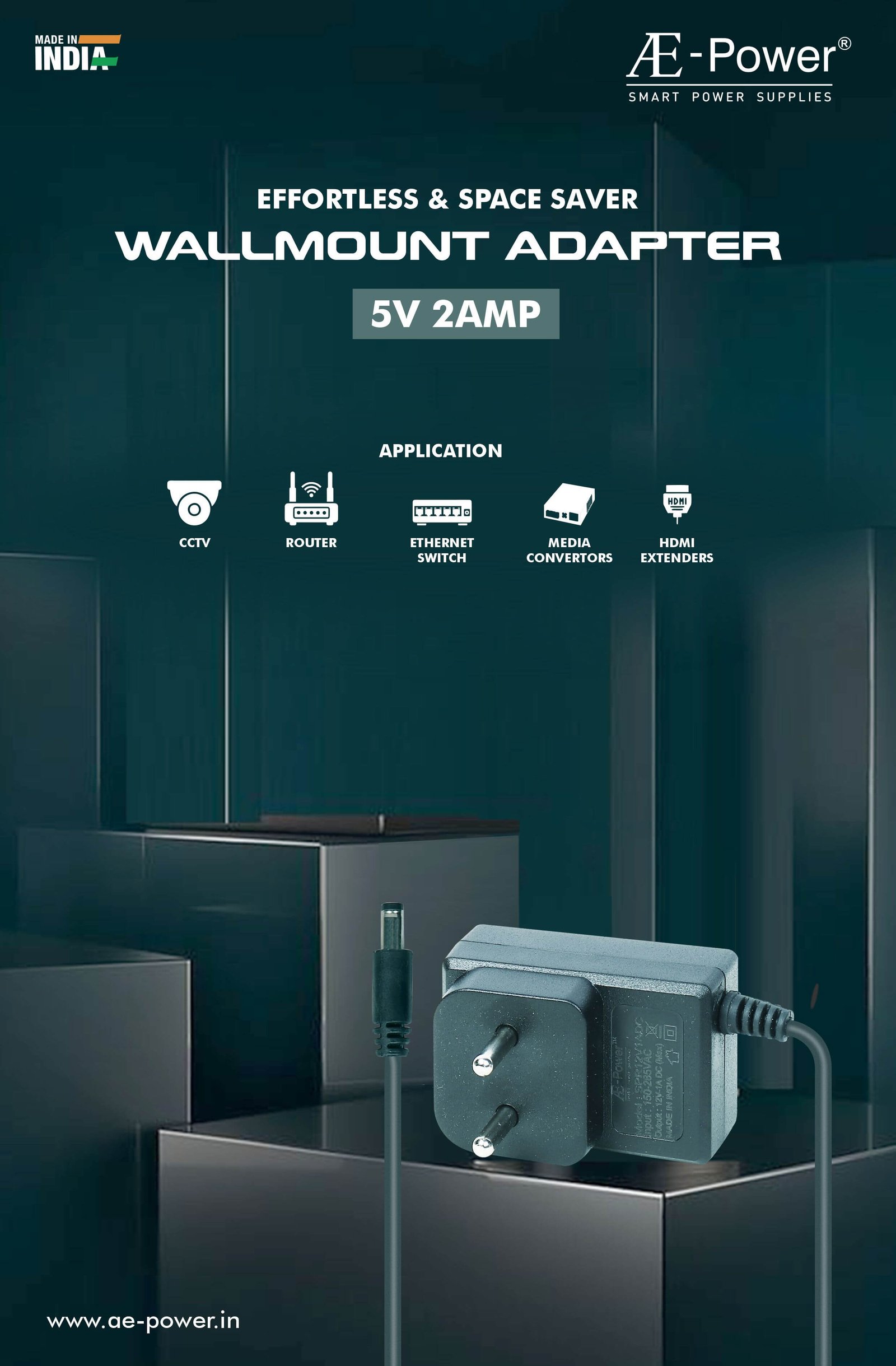 AE Power Wallmount 5V 2AMP