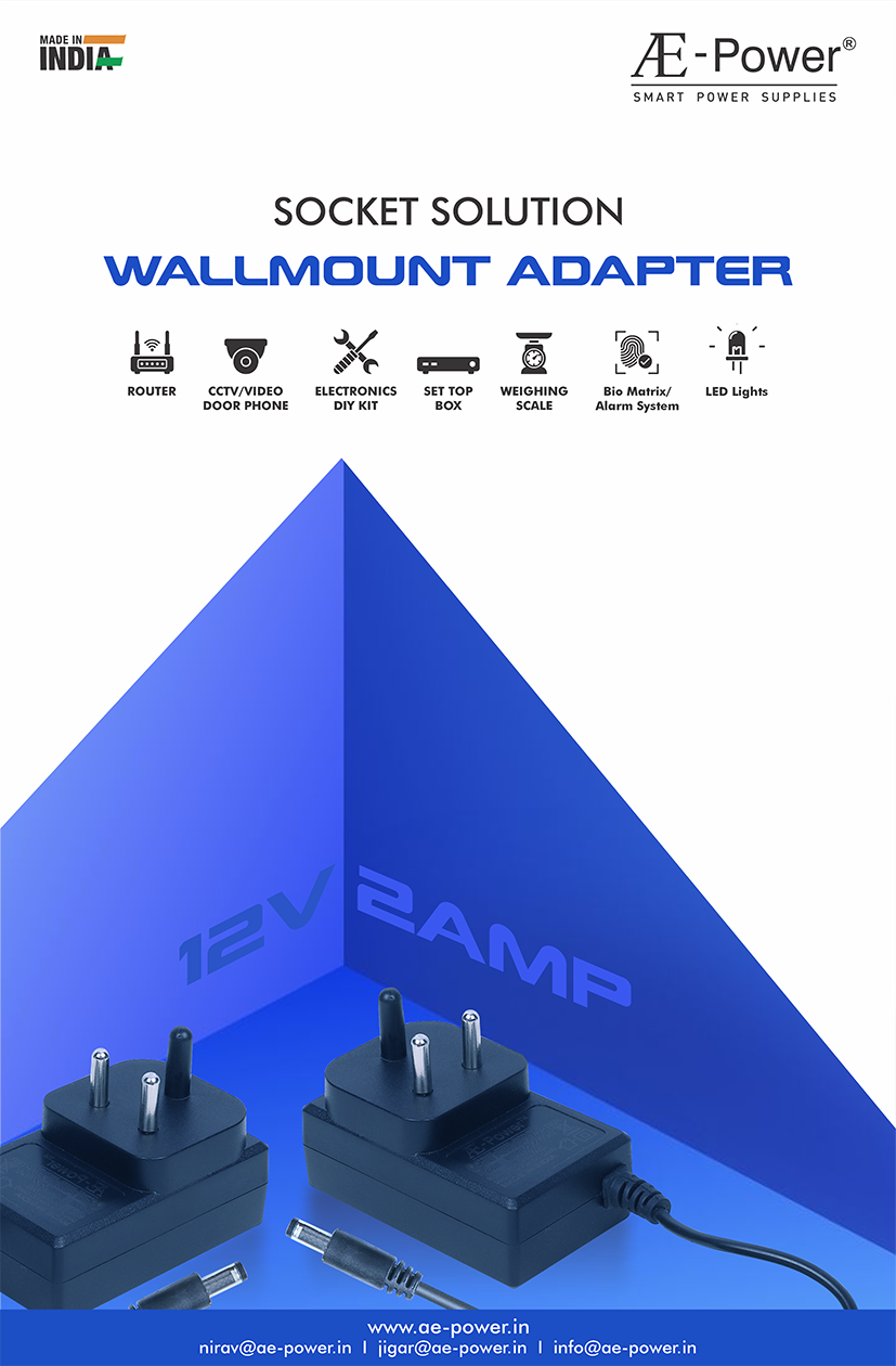 AE Power Wallmount 12V 2AMP