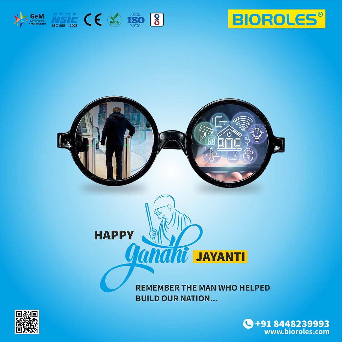 Bioroles Gandhi Jayanti