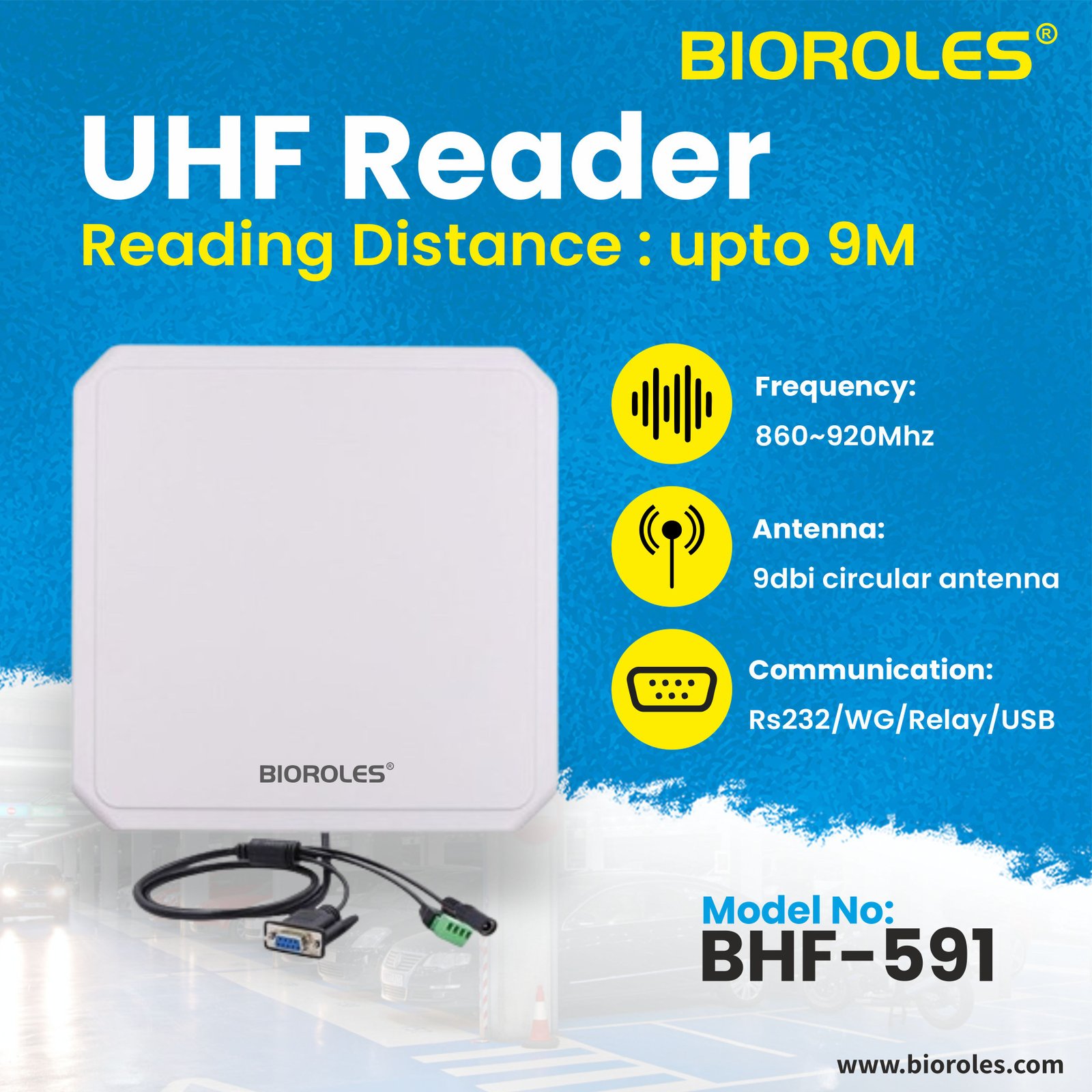 Bioroles UHF 9 Meter