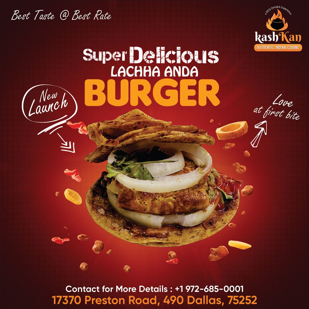 kashkan Burger Laccha