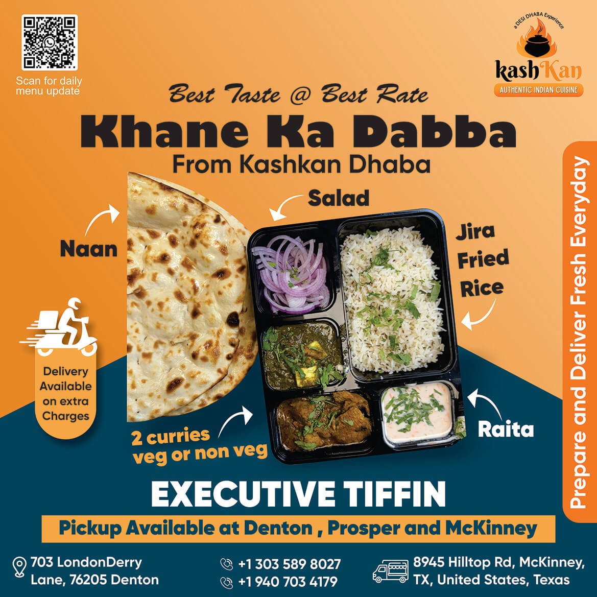 Kashkan Executive tiffin