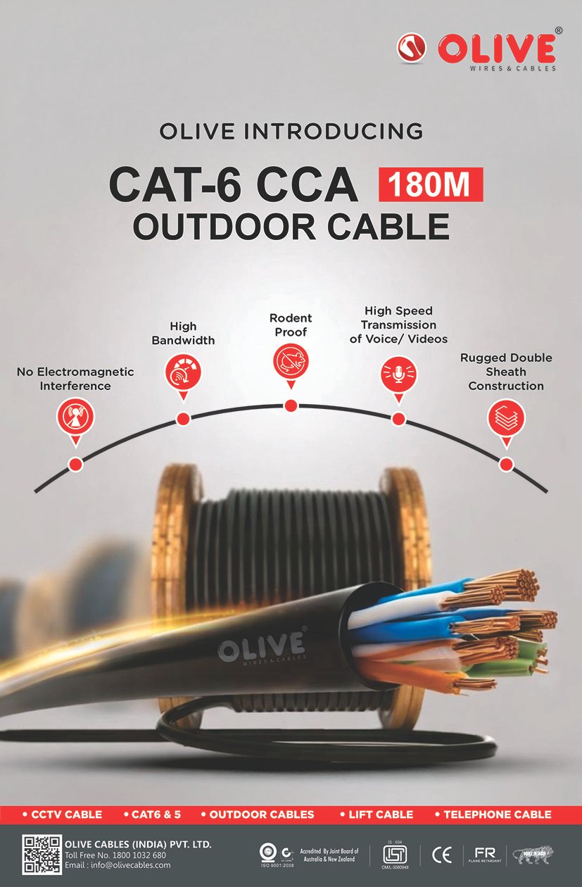 CAT 6 CCA 180m Outdoor Cable