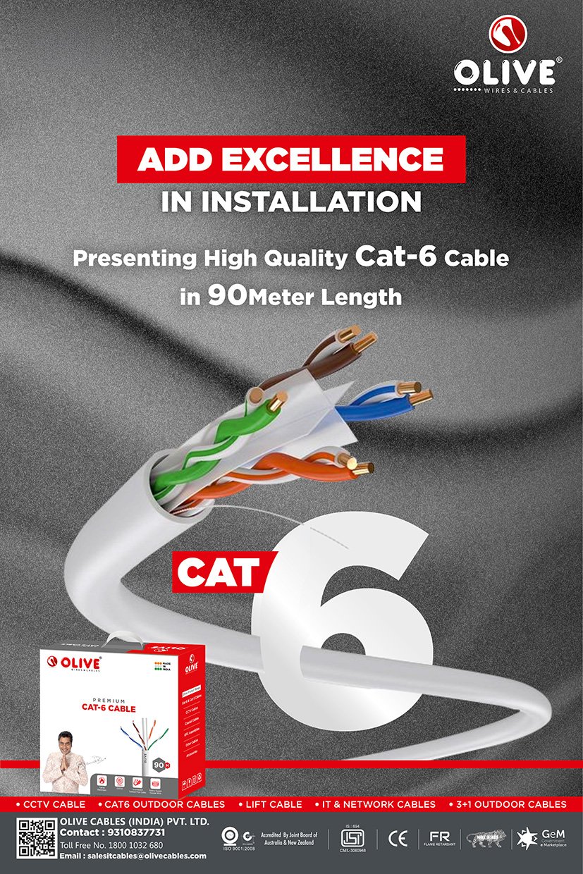 Olive Cat6 90M