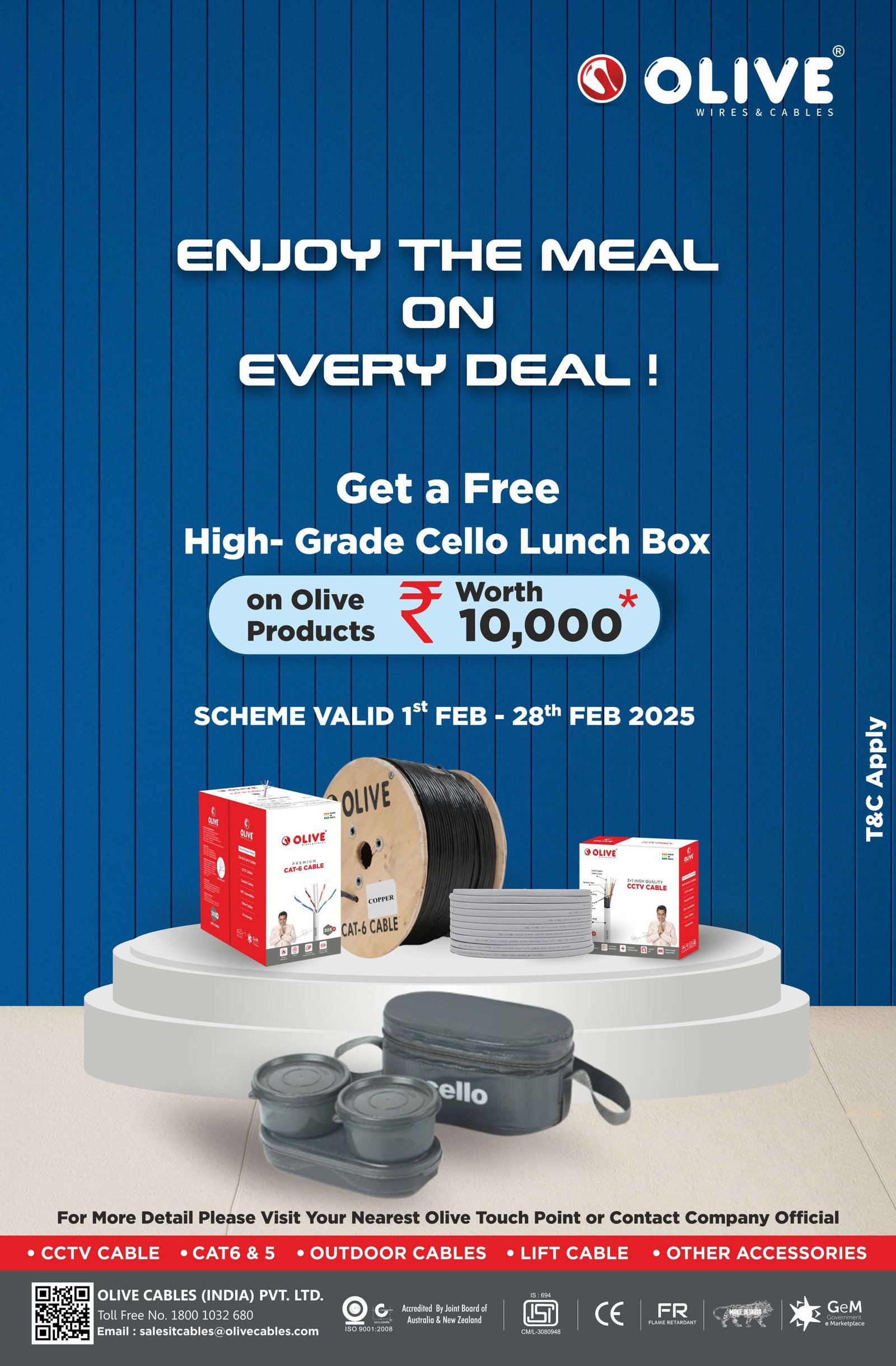 Olive Luch Box Offer