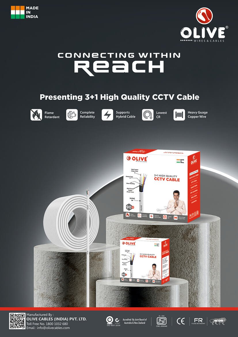 Olive CCTV Cable