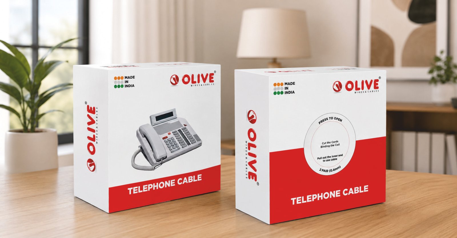 Telephone cable box
