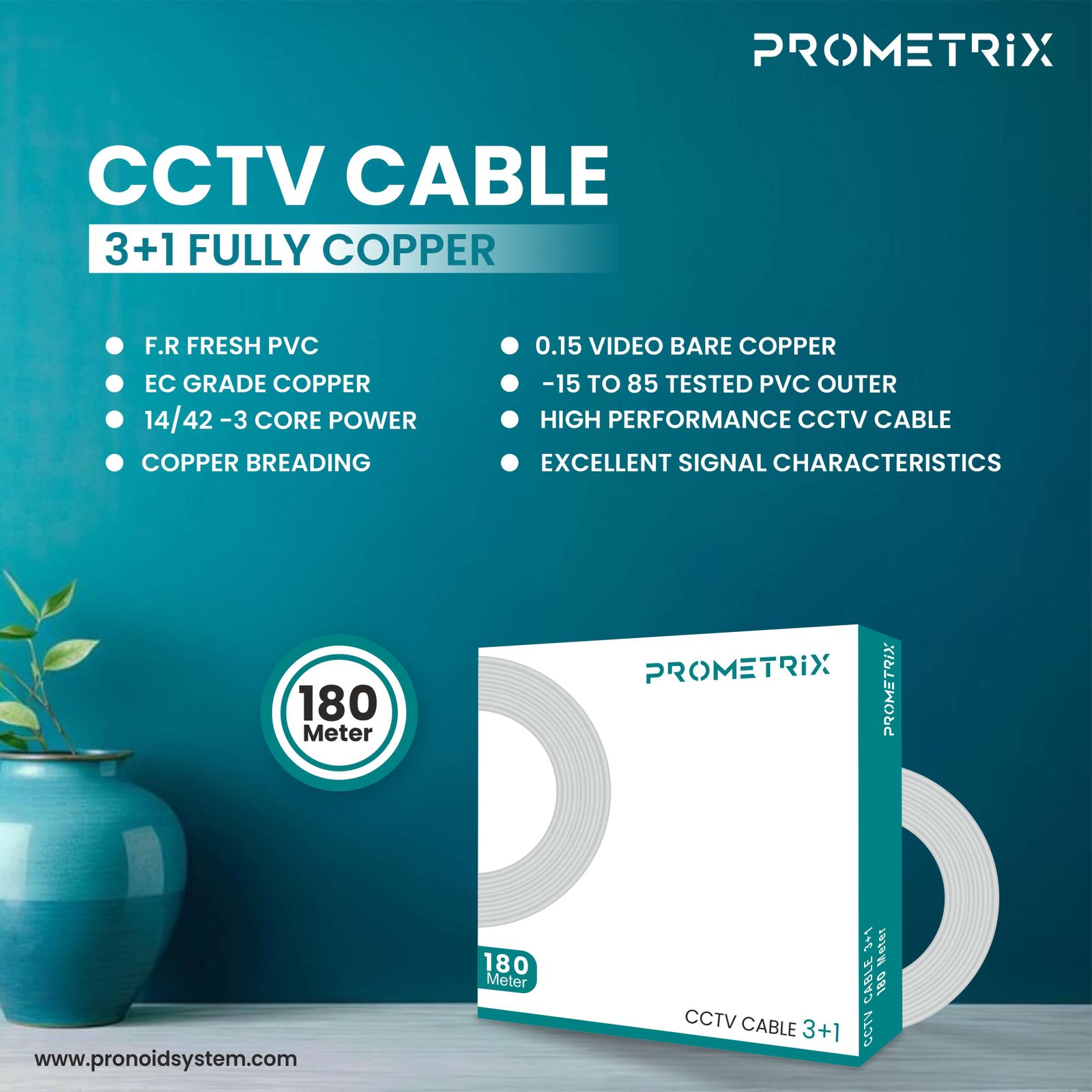 Prometrix CCTV Cable