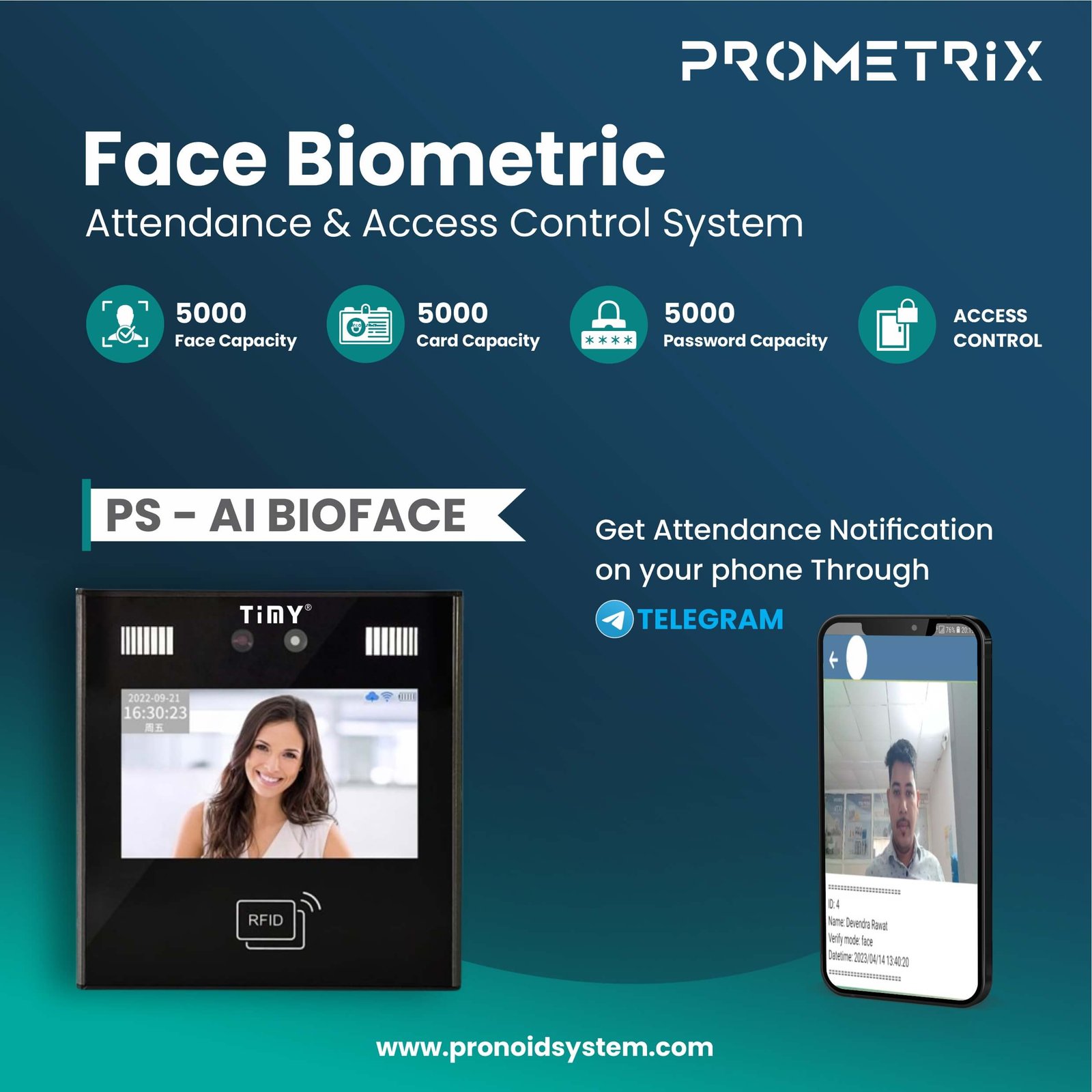 Prometrix AI Bioface