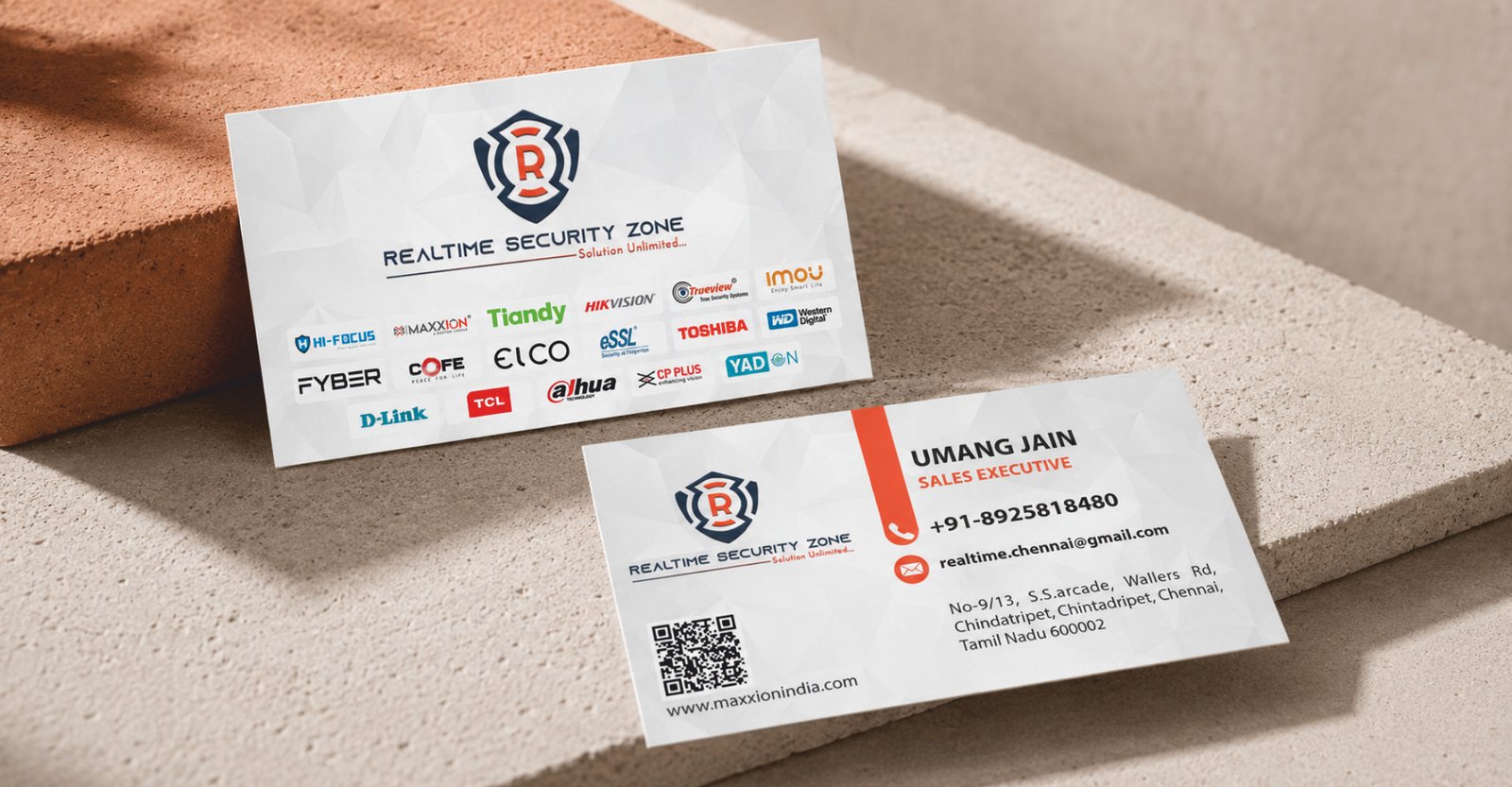 visiting card