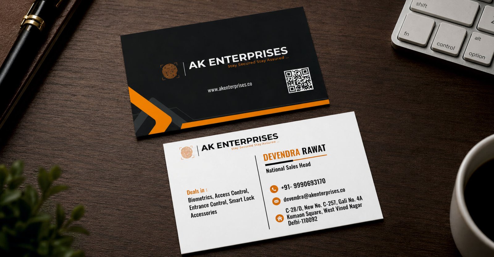 visiting card