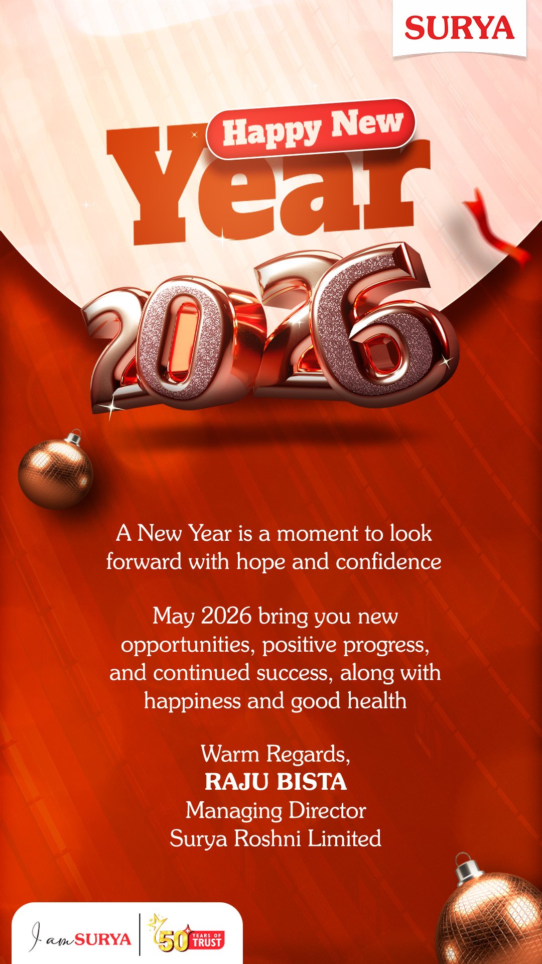 Raju Bista Newy Year Emailer