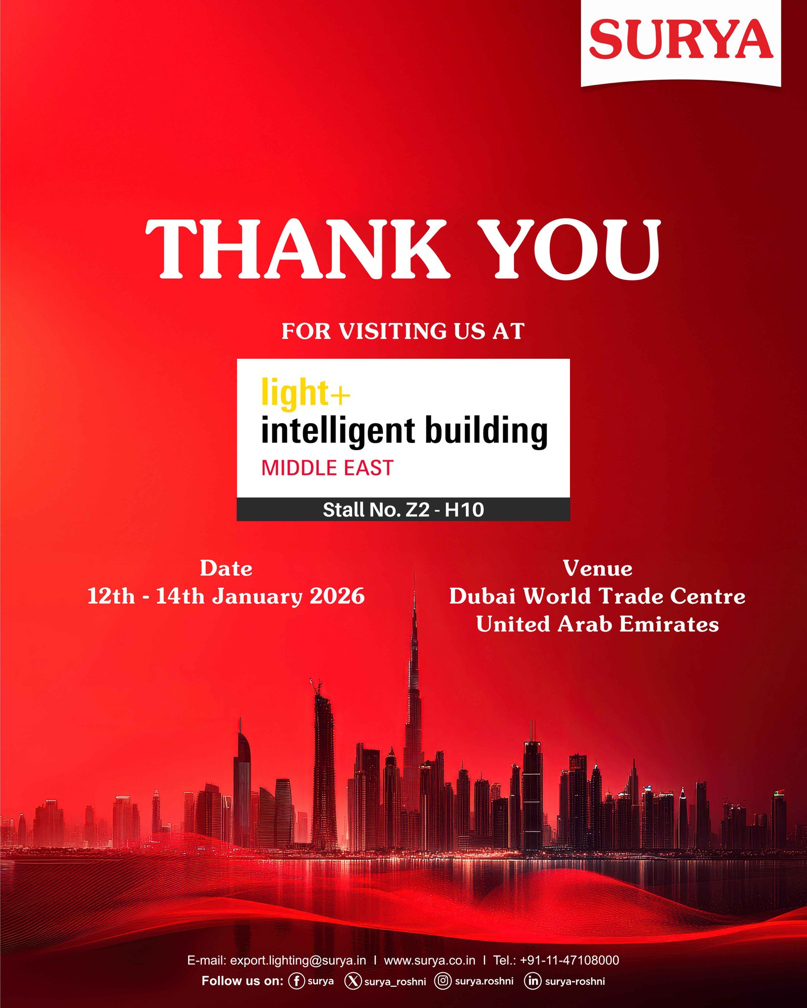 Dubai Invite thanks 2