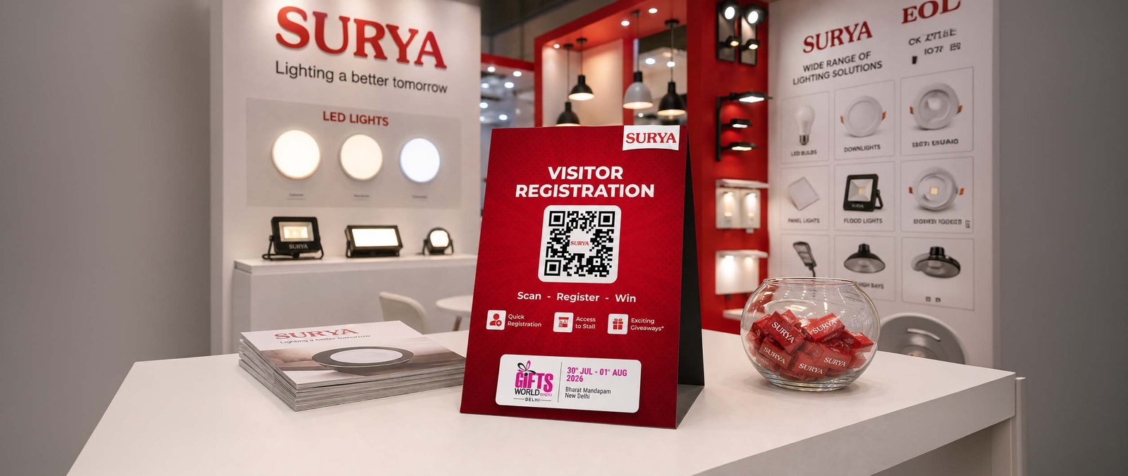 Tent Card for Exhibition