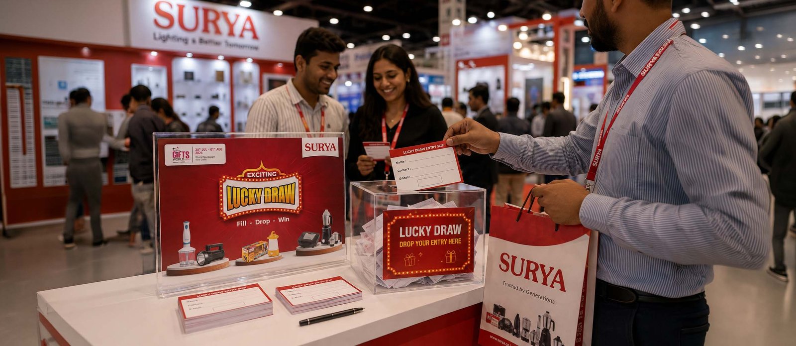 Lucky Draw Handouts