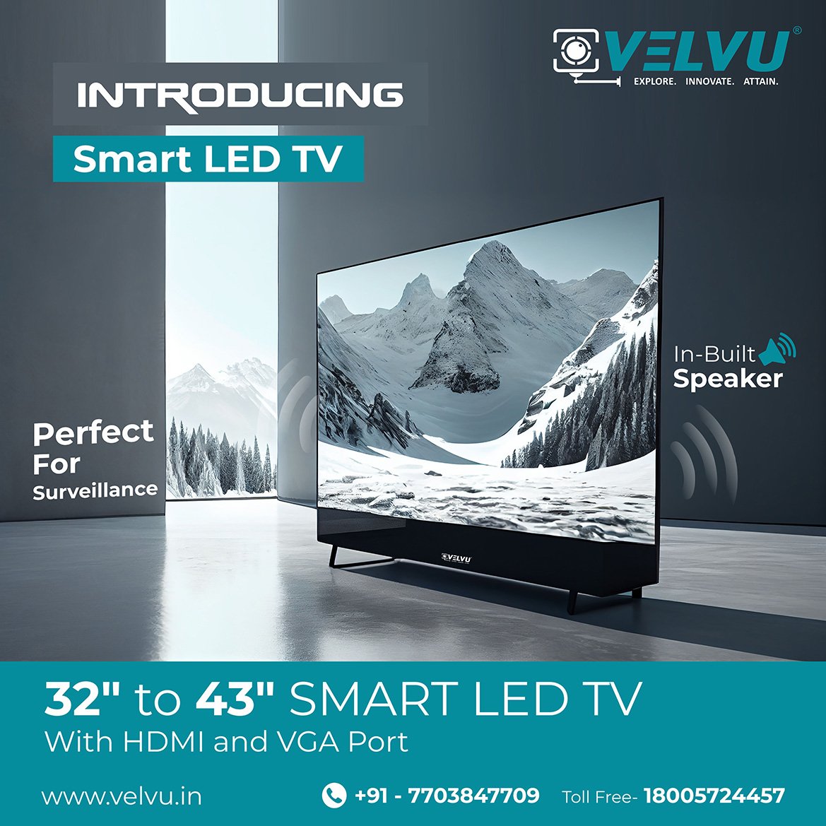 Velvu LED TV